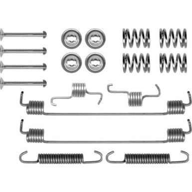 TRW | Zubehörsatz, Bremsbacken | SFK343