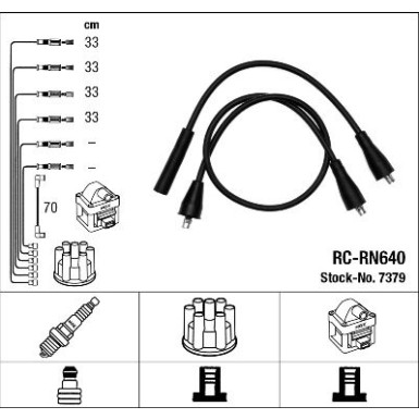 NGK | Zündleitungssatz | 7379