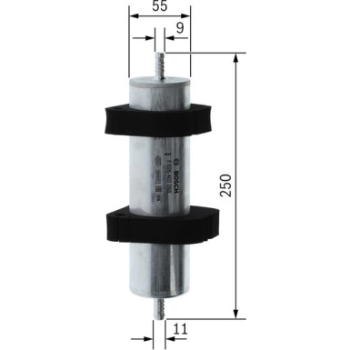 BOSCH | Kraftstofffilter | F 026 402 068