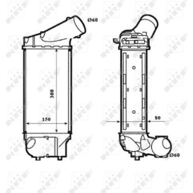 NRF | Ladeluftkühler | 30195