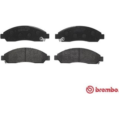 Brembo | Bremsbelagsatz, Scheibenbremse | P 34 005