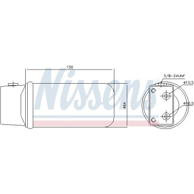 Nissens | Trockner, Klimaanlage | 95043