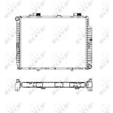 NRF | Kühler, Motorkühlung | 55331