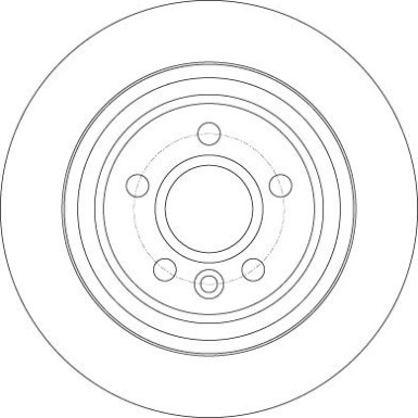 TRW | Bremsscheibe | DF6187