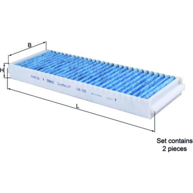 Knecht | Filter, Innenraumluft | LAO 239/S