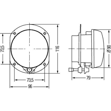 Hella | Nebelscheinwerfer | 1N0 009 295-031