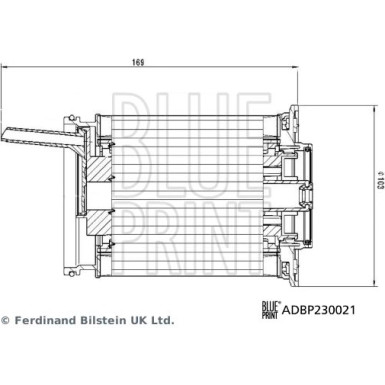 Blue Print | Kraftstofffilter | ADBP230021