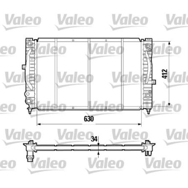 Valeo | Kühler, Motorkühlung | 731755