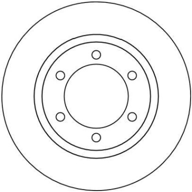 TRW | Bremsscheibe | DF4115