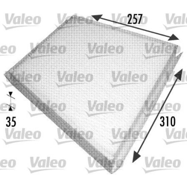 Valeo | Filter, Innenraumluft | 698702