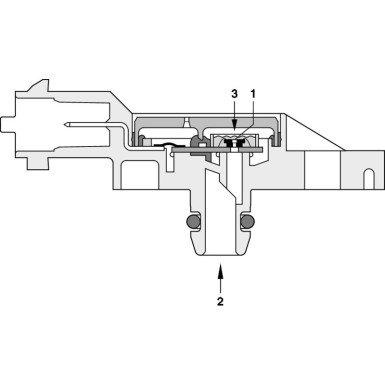 BOSCH | Sensor, Kraftstoffdruck | 0 261 230 093