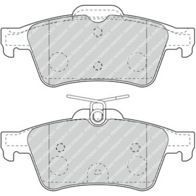 Ferodo | Bremsbelagsatz, Scheibenbremse | FDB4935