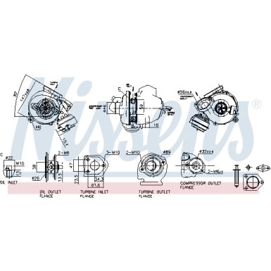 Nissens | Lader, Aufladung | 93140