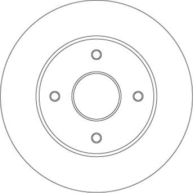 TRW | Bremsscheibe | DF4452BS