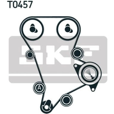 SKF | Zahnriemensatz | VKMA 94509