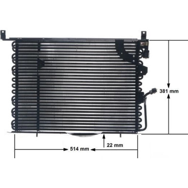 Mahle | Kondensator, Klimaanlage | AC 149 000S