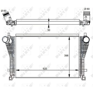 NRF | Ladeluftkühler | 30291