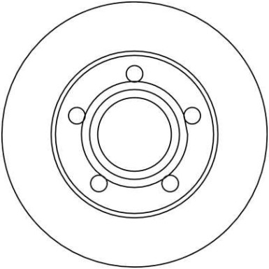 TRW | Bremsscheibe | DF4038