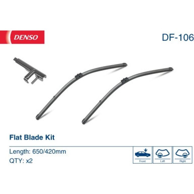 Denso | Wischblatt | Scheibenwischer | DF-106