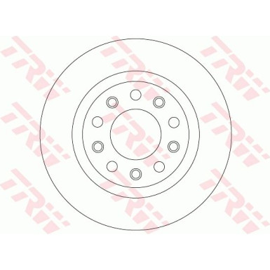 TRW | Bremsscheibe | DF8070