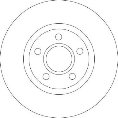 TRW | Bremsscheibe | DF4424