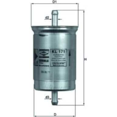 Knecht | Kraftstofffilter | KL 171