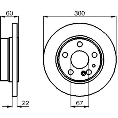 BOSCH | Bremsscheibe | 0 986 478 566