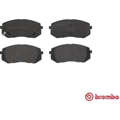 Brembo | Bremsbelagsatz, Scheibenbremse | P 30 039