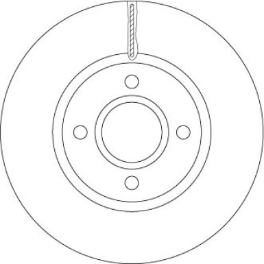 TRW | Bremsscheibe | DF6509