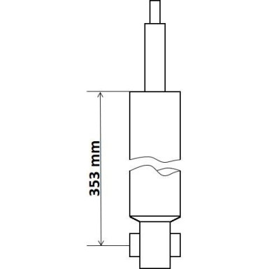 KYB | Stoßdämpfer | 343836