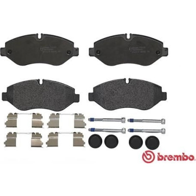 Brembo | Bremsbelagsatz, Scheibenbremse | P A6 026