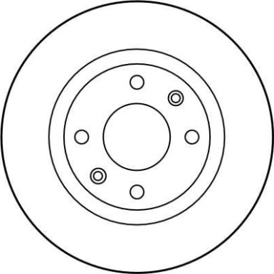 TRW | Bremsscheibe | DF2808