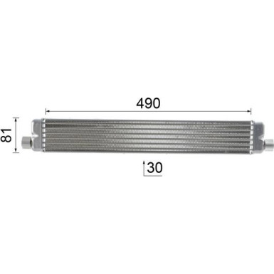 Mahle | Ölkühler, Motoröl | CLC 238 000P