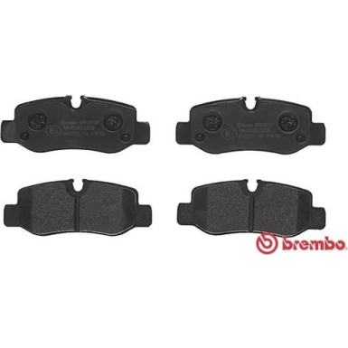 Brembo | Bremsbelagsatz, Scheibenbremse | P 50 126