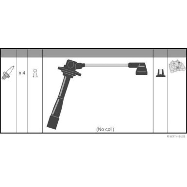 Herth+Buss Jakoparts | Zündleitungssatz | J5383026