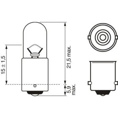 BOSCH | Glühlampe | 1 987 301 023