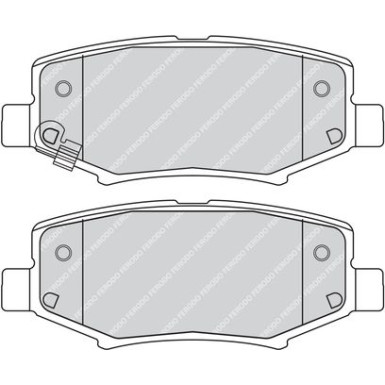 Ferodo | Bremsbelagsatz, Scheibenbremse | FDB4239