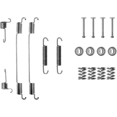 BOSCH | Zubehörsatz, Bremsbacken | 1 987 475 155