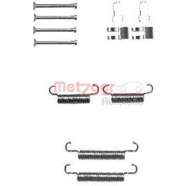 Metzger | Zubehörsatz, Feststellbremsbacken | 105-0839