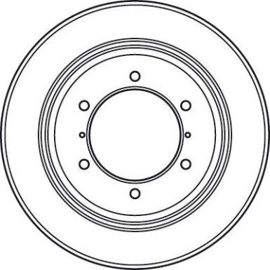 TRW | Bremsscheibe | DF4903S