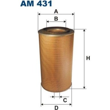 Filtron | Luftfilter | AM 431