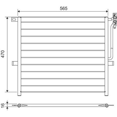 Valeo | Kondensator, Klimaanlage | 817383 Valeo | Kondensator, Klimaanlage | 817383