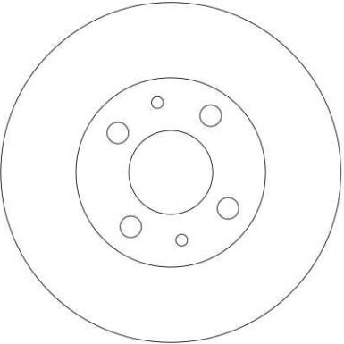 TRW | Bremsscheibe | DF4107