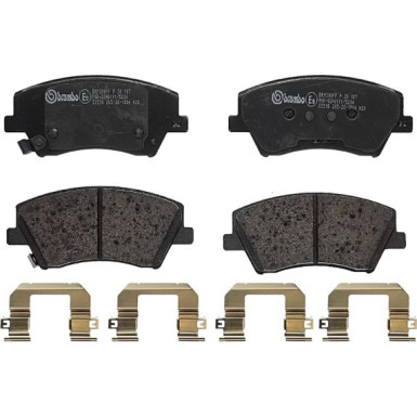 Brembo | Bremsbelagsatz, Scheibenbremse | P 30 107