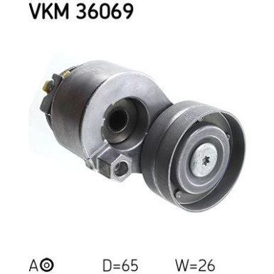 SKF | Spannrolle, Keilrippenriemen | VKM 36069