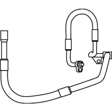 Mahle | Hochdruck-/Niederdruckleitung, Klimaanlage | AP 82 000P