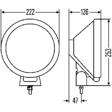 Hella | Fernscheinwerfer | 1F8 006 800-191