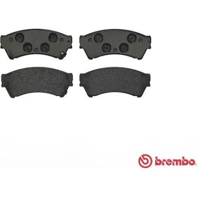 Brembo | Bremsbelagsatz, Scheibenbremse | P 49 039