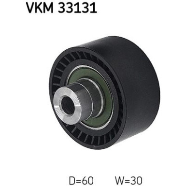 SKF | Umlenk-/Führungsrolle, Keilrippenriemen | VKM 33131