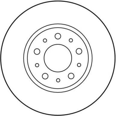 TRW | Bremsscheibe | DF1697